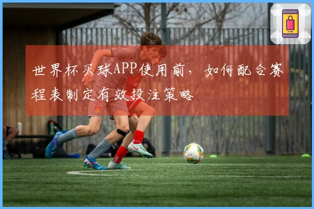 世界杯买球APP使用前，如何配合赛程表制定有效投注策略