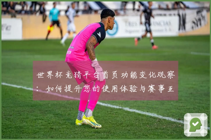 世界杯竞猜平台首页功能变化观察：如何提升您的使用体验与赛事互动感