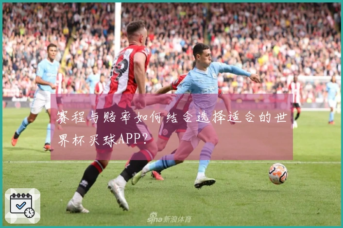 赛程与赔率如何结合选择适合的世界杯买球APP？