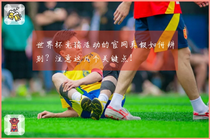 世界杯竞猜活动的官网真假如何辨别？注意这几个关键点！